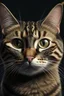 Placeholder: Realistic cat facing foward