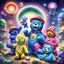 Placeholder: Alien invasion with Care Bears and Paddington