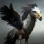 Placeholder: A creature with a combination of an eagle's head and a horse's body