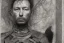 Placeholder: Thom Yorke's face stained glass window,panel, lead caming, medieval