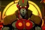 Placeholder: deadshot from dc verse animated inside a medalion