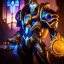 Placeholder: Ultra detailed fullbody Portrait in oil on canvas of heroes of the storm -Raynor,extremely detailed digital painting,ultrarealistic skin,intense stare, extremely detailed face, crystal clear eyes, mystical colors ,perfectly centered image, perfect composition, rim light, beautiful lighting,masterpiece ,8k, stunning scene, raytracing, anatomically correct, in the style of Ohrai Noriyoshi and robert e howard and Steve Jung and Wizyakuza and Simon Bisley and uncannyknack.