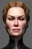 Placeholder: Cersei Lannister as evil queen in black leather, lena headay, leather, busty, cleavage, angry, rage, stern look. character design by cory loftis, fenghua zhong, ryohei hase, ismail inceoglu and ruan jia. unreal engine 5, artistic lighting, highly detailed, photorealistic, fantasy