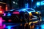 Placeholder: bugatti veyron enter composition, ultra realistic,shiny, smooth, studio quality, octane render, Surrealism, Triadic colour scheme,glow-stick, ambient lighting,nightclub lighting, polaroid, 100mm, --ar 1:1 --v4 cyberpunk