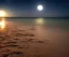 Placeholder: night beach whit full moon