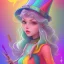 Placeholder: Pink witch, orange witch, yellow, green witch, aqua witch, navy witch, purple witch