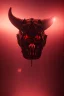 Placeholder: a devil's skull with circuitry for horns