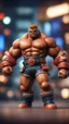 Placeholder: abobo from double dragon ,bokeh like f/0.8, tilt-shift lens 8k, high detail, smooth render, down-light, unreal engine, prize winning