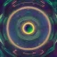 Placeholder: cosmos, metallic sky stars, sky blue light, blue light, green moons with neon rings, 8k resolution, detail