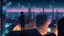 Placeholder: Cyberpunk City skyline