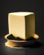 Placeholder: tofu on black background. Photography. Realistic photo. HD. Glowing. 3d style