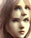 Placeholder: intricate, elegant, sharp focus, illustration, detailed eyes, digital painting, concept art, matte, masterpiece, face portrait of a young and cute ukrainian girl, au naturel, adorable, round face, slightly smiling, art by wlop