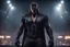 Placeholder: Undertaker wwe in a mega cool Black iron super suit with on his arms and shoulders, hdr, (intricate details, hyperdetailed:1.16), piercing look, cinematic, intense, cinematic composition, cinematic lighting, color grading, focused, (dark background:1.1)