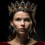 Placeholder: queen woman big royal uncropped crown, royal jewelry