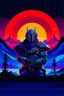 Placeholder: destiny in the style of Hiroshi Nagai