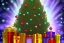 Placeholder: Christmas tree made out of gems