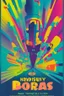 Placeholder: nostalgic Blast from the Past rave party poster cheerfull disney abstract