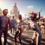 Placeholder: Ultra Realistic photo, medium shot view, drunken dancer naked woman, carnival scene, monster hair, steampunk. Red hair, confeti, Sunglasses, smile, happy, festival, gradient color fog. highly detailed, concept art, unreal engine 5, ray tracing, RTX, lumen lighting, ultra detail, volumetric lighting, 3d, finely drawn, high definition, high resolution.