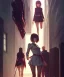 Placeholder: by wlop, ilya kuvshinov, krenz cushart, greg rutkowski, pixiv, sarah j. maas book cover style magician at the end of a corridor, smooth, sharp focus, d & d style, artstation, 4 k, hdr