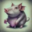 Placeholder: kite rat piglet bling