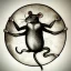 Placeholder: Rat, vitruvian