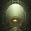 Placeholder: a long hall tunnel made of human eyes, eerie, creepy, threatening, intricate, gregory grie, naoto hattori, mihai criste, sara arasteh, 8k resolution, high-quality, fine-detail, intricate, digital art, detailed matte, volumetric lighting, dynamic lighting, surreal,