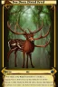 Placeholder:  bone deer god mythic druid forest