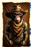 Placeholder: bounty hunter monkey cowboy with 2 pistols bandana