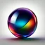 Placeholder: colored stylized glass ball, no background