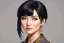 Placeholder: phoebe buffay in 8k 2D anime artstyle, short black hair, close picture, intricate details, highly detailed, high details, detailed portrait, masterpiece,ultra detailed, ultra quality