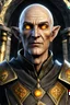 Placeholder: An old male altmer battlemage from Skyrim with golden-orange eyes