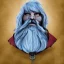 Placeholder: dnd, dwarf, priest, heavy armour, plate armour, portrait, only face, close up, grey beard, long hair, artistic, colourful, frowning, digital art, watercolour