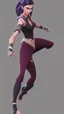 Placeholder: woman fighting stance