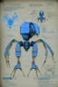 Placeholder: blueprint of robot grashopper