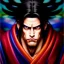 Placeholder: Ultra detailed fullbody Portrait in oil on canvas of Zankuro Minazuki (Samurai Shodown),intense stare,extremely detailed digital painting, extremely detailed face,crystal clear Big eyes,with full head inside portrait, mystical colors ,perfectly centered image, perfect composition, rim light, beautiful lighting,masterpiece,8k, stunning scene, raytracing, anatomically correct, in the style of robert e howard and Ken Kelley and Ohrai Noriyoshi and Simon Bisley and tomzj1