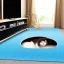 Placeholder: Carpet tunnel man in tv sky cat