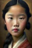 Placeholder: portrait of a chinese girl 11 years old