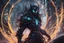 Placeholder: Machine in 8k solo leveling shadow artstyle, Crystal and Symbiote them, neon effect , magic circle, close picture, full body, apocalypse, intricate details, highly detailed, high details, detailed portrait, masterpiece,ultra detailed, ultra quality