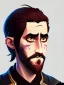 Placeholder: Portrait of a 30 year old strange gay warlock like Jake Gyllenhaal