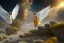 Placeholder: 2 angels, heaven, surreal, 8k quality
