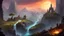 Placeholder: an heroic fantasy landscape from dungeon world
