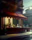 Placeholder: Scene, realistic photo, Edward Hopper, concept art, smooth, unreal engine 5, god lights, ray tracing, RTX, lumen lighting, ultra detail, volumetric lighting, 3d.