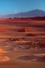 Placeholder: a red blooded desert valley