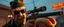 Placeholder: mean looking mafia thug with scoped hot dog