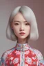 Placeholder: a cartoon character is shown, in the style of yanjun cheng, 8k 3d, olivia locher, cranberrycore, post-internet aesthetics, jun kaneko, mirror