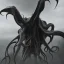 Placeholder: Cthulhu vertical black and grey realistic