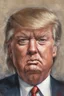 Placeholder: Presidential portrait - Donald Trump - by Julie Bell