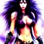 Placeholder: Epic full body picture portrait of busty atletic young beautiful Dejah Thoris Luis Royo styles