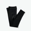 Placeholder: Folded sport legging, top view, flat lay, realistic, active wear, black legging, high waistband, seamless