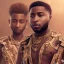 Placeholder: Nigeria singer davido as kilmonger, realistic, futuristic, heroic, 8k resolution, cinematic 4d